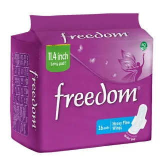 Freedom Sanitary Napkin Large Size 16 Pieces